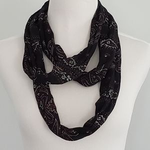 Free People Infinity Scarf Paisley